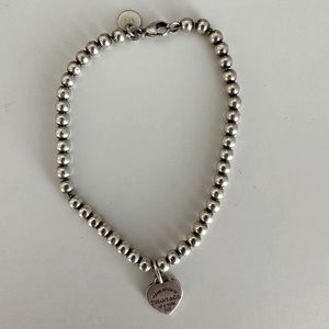 Return to Tiffany - Tiffany Blue Heart Tag Bead Bracelet